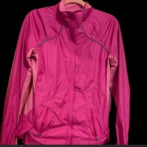 Lightweight hot pink Lululemon jacket in excellent condition